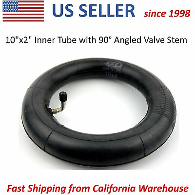 #ad Apollo Explore Pro Scooter Inner Tire Air Tube 10quot;x2quot; inch w 90° Replacement $9.99
