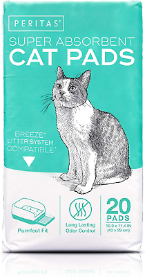 #ad Peritas Cat Pads Generic Refill for Breeze Tidy Cat Litter System Cat Liner $36.71
