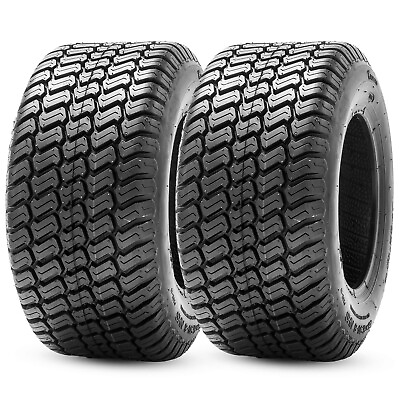 #ad Set Of 2 18x9.50 8 Lawn Mower Tires 4Ply 18x9.50x8 Garden Tractor Tubeless Tyres $79.99