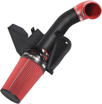 #ad 4quot; Inches Performance Cold Air Intake Kit with Filter amp; Powder Coated Intake Tub $85.99