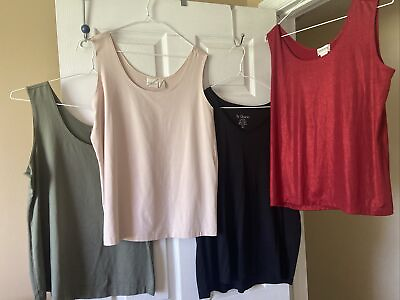 #ad CHICO#x27;S Chicos TANK TOPS Choose Color s SIZES 2 amp; 3 12 14 16 18 $9.99