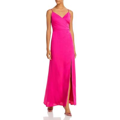 #ad #ad Aqua Womens Tie Back Split Hem Long Maxi Dress Gown BHFO 3629 $27.99