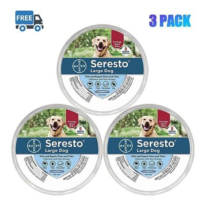 #ad 3 Pack Seresto Flea amp; Tick Collar 8 Months Protection for Large Dogs *70cm*N $35.06