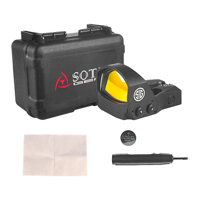 #ad Sig Sauer SOR11000 Romeo1 SOTAC Reflex Sight 1x30mm 3 MOA Red Dot Reticle $59.99