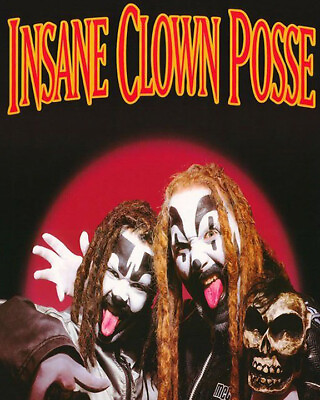 #ad Insane Clown Posse ICP Vintage 1997 8x10 Size Photo Reprint of Poster $9.99