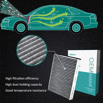 #ad Car Cabin Air Filter For Ford C MaxEscape Focus 3 MK3 Lincoln MKC CV6Z 19N619 A $9.97