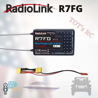 #ad RadioLink R7FG Receivers For RC Cars RC Boats $20.99