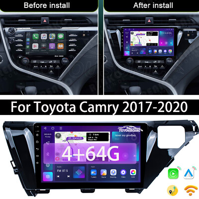 #ad 464G Android 12 For Toyota Camry 17 20 10.1#x27;#x27; Car Radio Stereo Carplay GPS WIFI $349.99