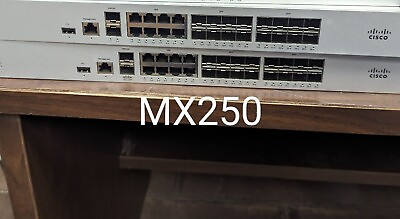 #ad Cisco Meraki MX250 Cloud Managed Security Appliance *UNCLAIMED* $595.95