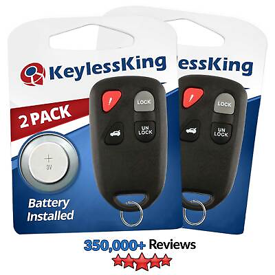 #ad 2 Replacement for 2003 2004 2005 Mazda 6 Key Fob Keyless Entry Car Remote $22.45