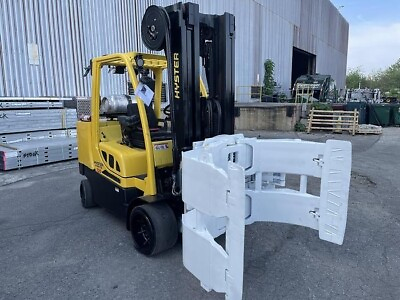 #ad 12000 POUND HYSTER S120FTPRS FORKLIFT WITH PAPER ROLL CLAMP MFG. 2017 $35550.00