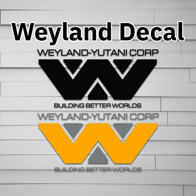 #ad Weyland Yutani Corp Vinyl Decal alien Weyland for Car laptop window tumbler $6.00