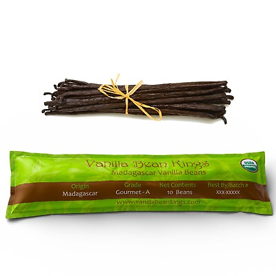 #ad Organic Madagascar Vanilla Beans Whole Grade A Pods for Vanilla Extract amp; Baking $189.99