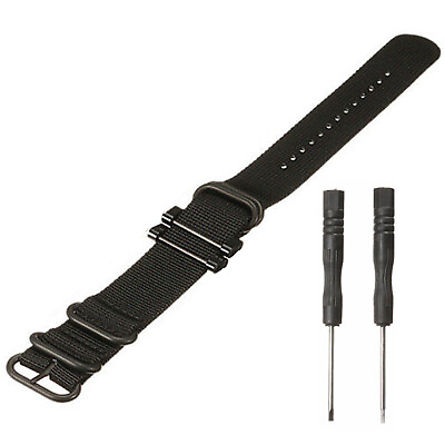 #ad Multi Colors 25mm Width Nylon Wrist Band Bracelet For Suunto Essential Core AU $18.53