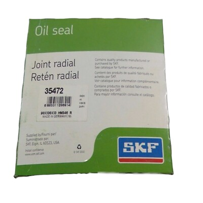 #ad SKF 35472 Radial Shaft Seal 90 mm x 130 mm x 13 mm Nitrile HMS46 $11.73