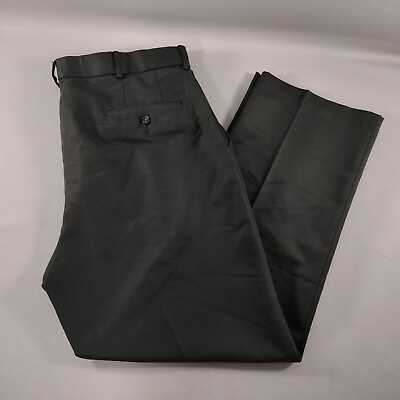 #ad Dockers D3 Classic Fit Flat Front Green Pants Mens Size Actual 38x29 $19.97