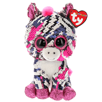 #ad NEW Zoey Flippales Ty stuffed animal Plush figure 6quot; Small $10.99