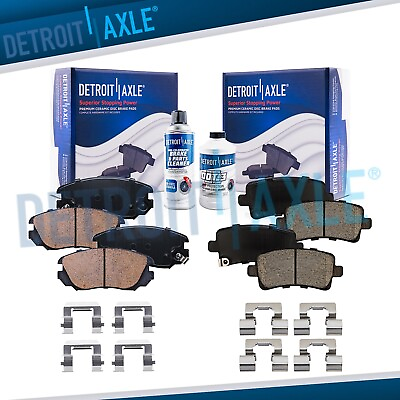 #ad Front amp; Rear Ceramic Brake Pads for Chevy Impala Malibu Buick LaCrosse Regal 9 5 $50.92