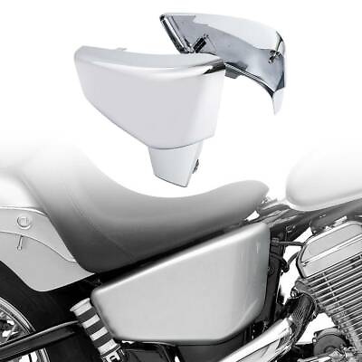 #ad Chrome Battery Side Fairing Cover Fit For Honda Shadow VT600 VLX 600 1999 2007 $36.99