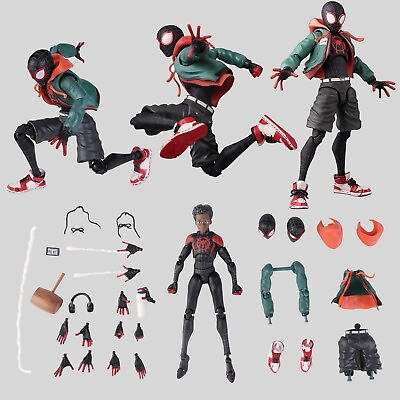 #ad Spider Man: Across The Spider Verse Miles Morales Action Figure NEW IN BOX $35.99