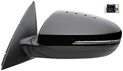 #ad Left Driver Side Power Mirror Heated with Turn Signal and Manual Folding Co $108.99