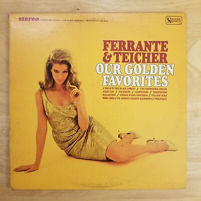 #ad Ferrante and Teicher Our Golden Favorites UAS 6556 Vinyl Record LP $6.65