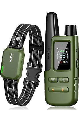 #ad Dog Shock Collar 3300FT Dog Training Collar with Remote Innovative IPX7 green $29.99