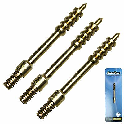 #ad Refuelergy Gun Cleaning Jag 8 32 Threaded Brass .22 amp; .223 Caliber 3 or 5 pack $9.78