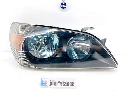 #ad JDM Toyota Altezza Early 98 01 Genuine headlight Blue reflector IS200 SXE10 045 $298.00
