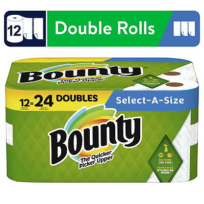 #ad Select a Size Paper Towels 12 Double Rolls White $20.33