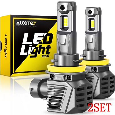 #ad 4X AUXITO H11 LED Headlight Kit Low Beam Light Bulb For Chevrolet Silverado 1500 $65.54