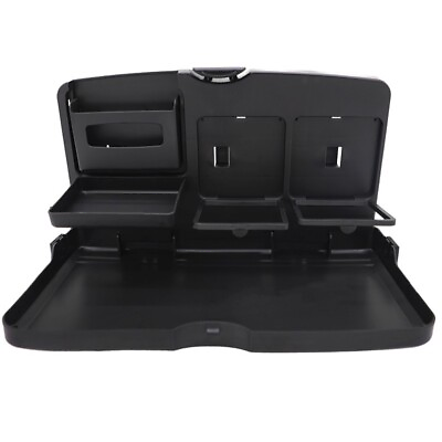 #ad Car Shelving Foldable Dining Table Car Beverage Water Rear Row Fixed Back Table $48.78