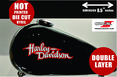 #ad Harley Davidson gas tank STICKER TANK logo Decals motorcycle tank decal emblem $15.00