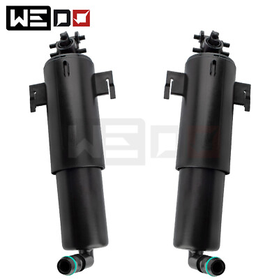 #ad Set of 2 Headlight Washer Nozzle Left amp; Right For 2007 2013 BMW X5 61677173851 $27.90
