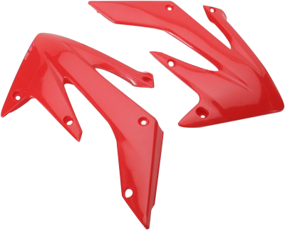 #ad Acerbis Red Radiator Shrouds 04 18 FOR HONDA CRF250X 04 09 FOR HONDA CRF250R $52.42
