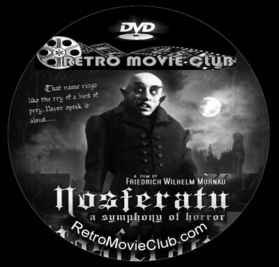 Nosferatu A Symphony of Horror 1922 Fantasy Silent Horror Movie DVD $9.79