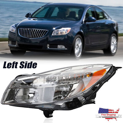 #ad Driver Left LH Side Halogen Headlamp For 2011 2012 2013 Buick Regal Replacement $158.56