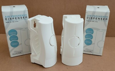 Pack of 2 FRESH ECO AIR Air Freshener Dispenser White. EACAB2 $4.90