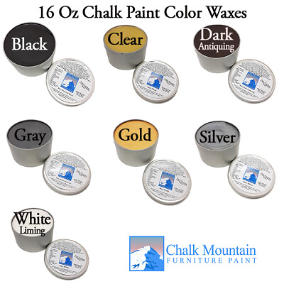 #ad Chalk Paint All Natural Furniture Wax 16 oz jar choose from 7 colors $28.95