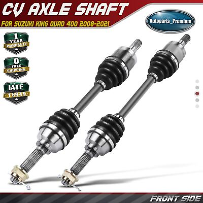 #ad 2 Front Left amp; Right CV Axle Assembly for King Quad 400 2008 2021 LTF400F 4x4 $130.99