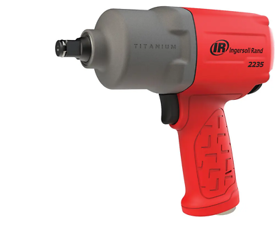 #ad #ad Ingersoll Rand 2235TiMAX R 1 2quot; Dr Hi Viz Red Air Impact Wrench $299.99