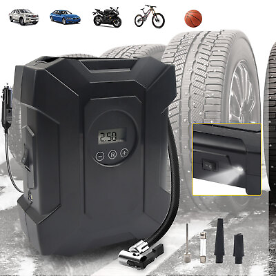 #ad 150PSI Car Air Tire Pump Inflator Portable Compressor Digital Electric Auto 12V $19.99