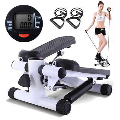 #ad Mini Stepper Exercise Machine Aerobic Fitness Step Air Stair Climber Workout NEW $72.99