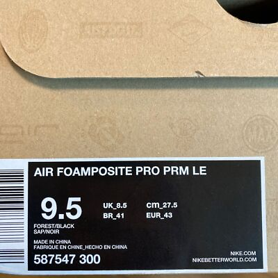 #ad NIKE AIR FOAMPOSITE PRO PRM LE CAMO 27.5cm Nike Air Foam Positive Camo $412.62
