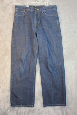 #ad Sean John ORIGINAL Garvey Jeans Loose Fit Zip Fly DARKWASH Men Size 34 X 31 $18.99