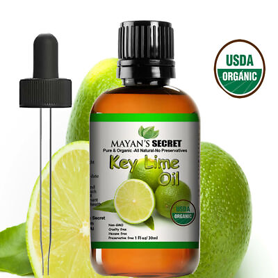 #ad Mayan’s Secret USDA Certified Organic Key Lime Essential Oil for Diffuser amp; Reed $13.95