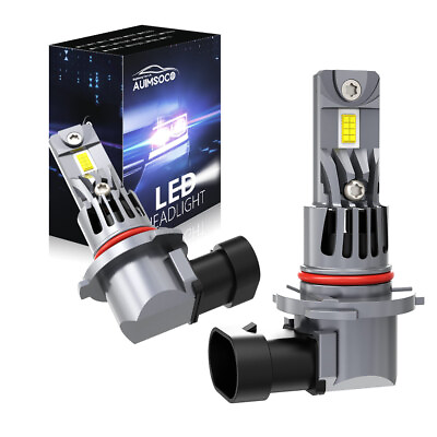 #ad AUIMSOCO 9005 LED Headlight Bulbs Conversion Kit High Beam White Super Bright $49.99