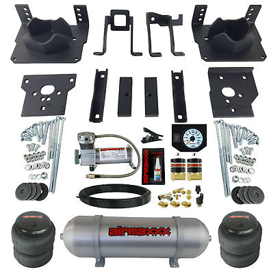 #ad Air Over Load Helper Spring Kit White Gauge amp; Tank For 2005 2010 Ford F250 2WD $672.60