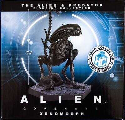 #ad Eaglemoss Mega Alien Covenant Xenomorph Statue Alien amp; Predator Collection AVP $179.99