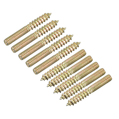 #ad M4x30mm Hanger Bolts 24pcs Double Ended Thread Dowel Screws $6.83